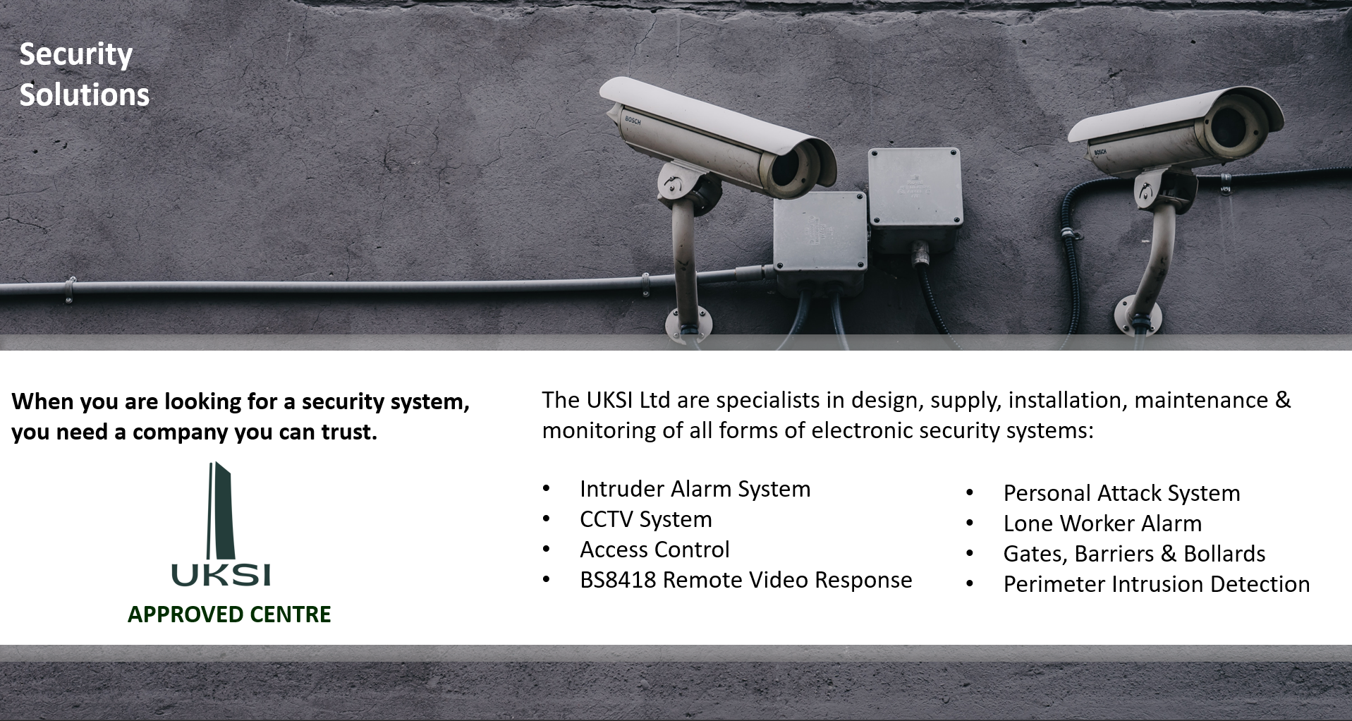 CCTV Systems and access control