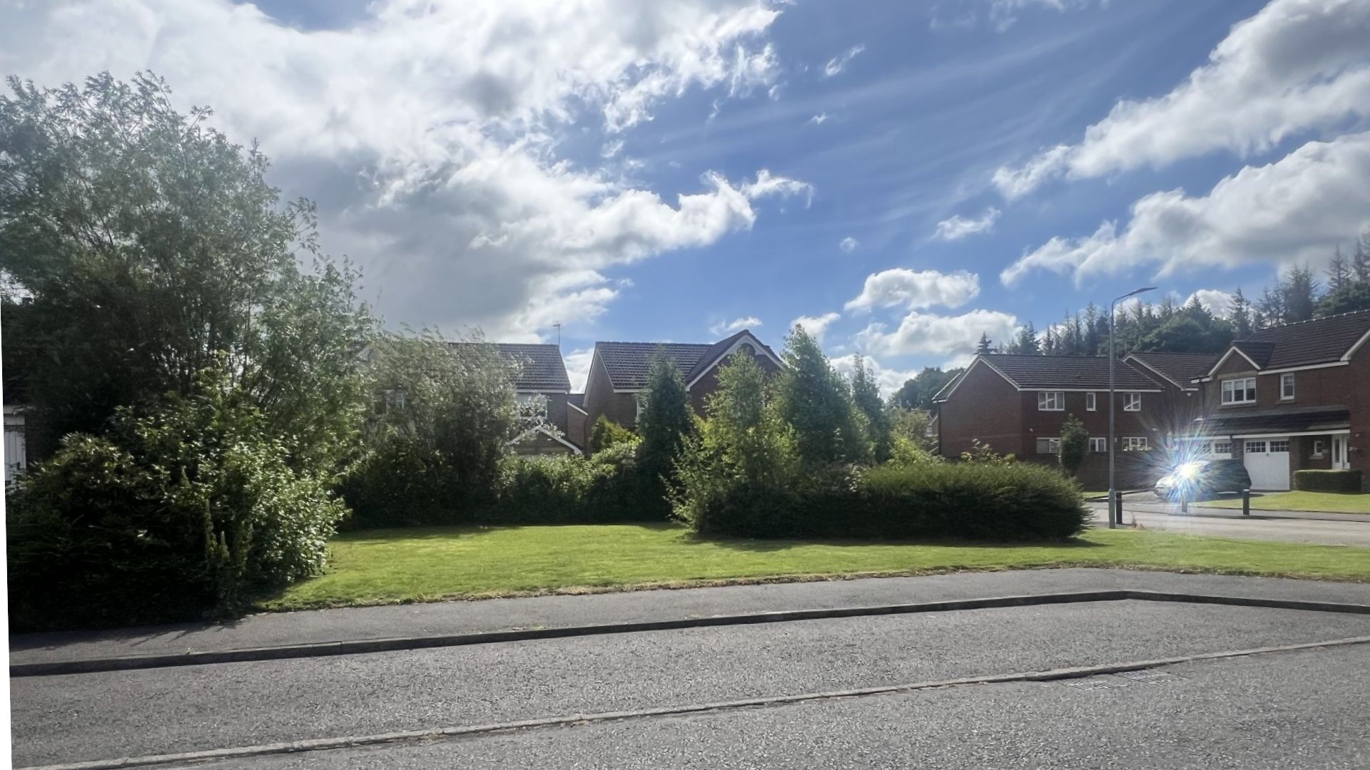 Near Callendar Park and Callendar House, Falkirk – Greenfield site