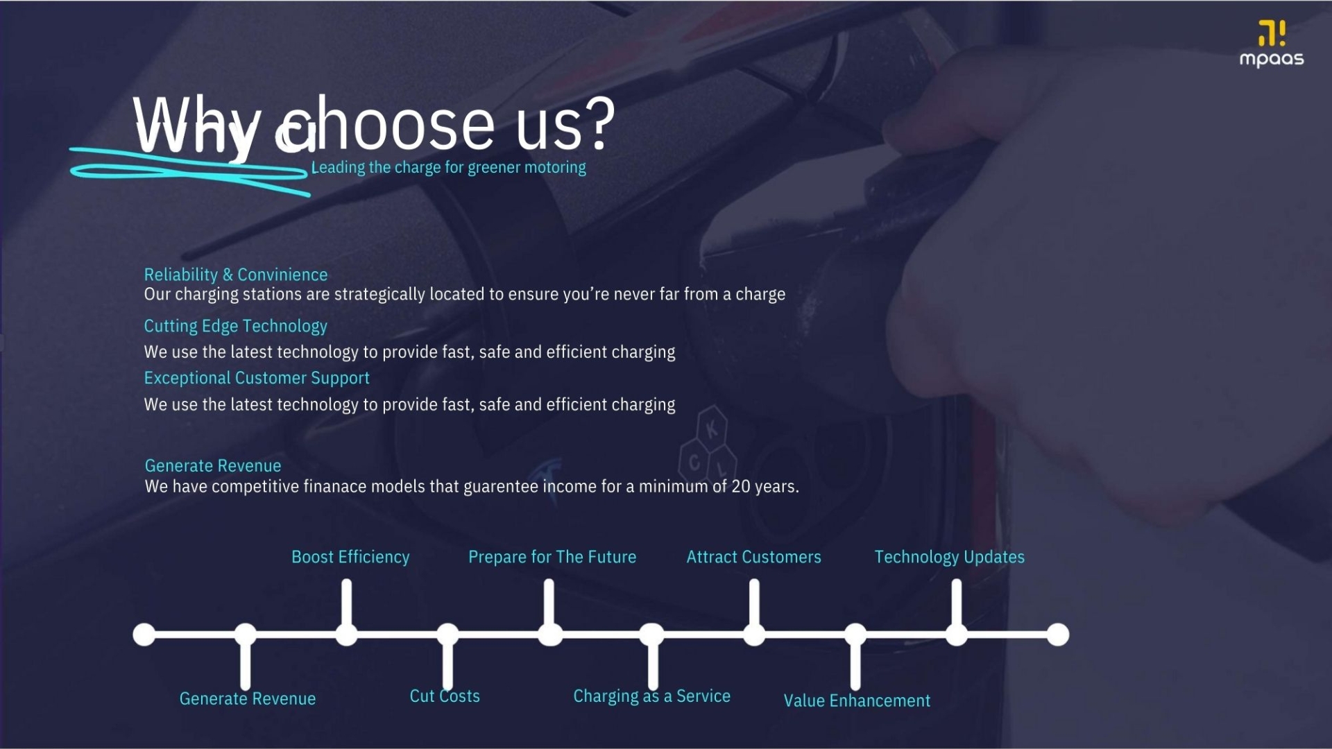 MPAAS CPO want locations across the UK to set up EV charging infrastructure